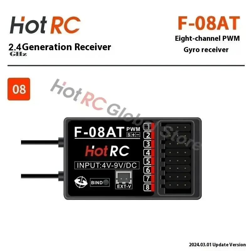 Odbiornik HOTRC 2.4Ghz 4/6/8-k – Drone Racing Receiver recenzja i cena